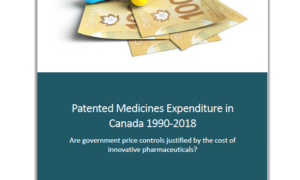 Patented Medicines Expenditure in Canada 1990-2018